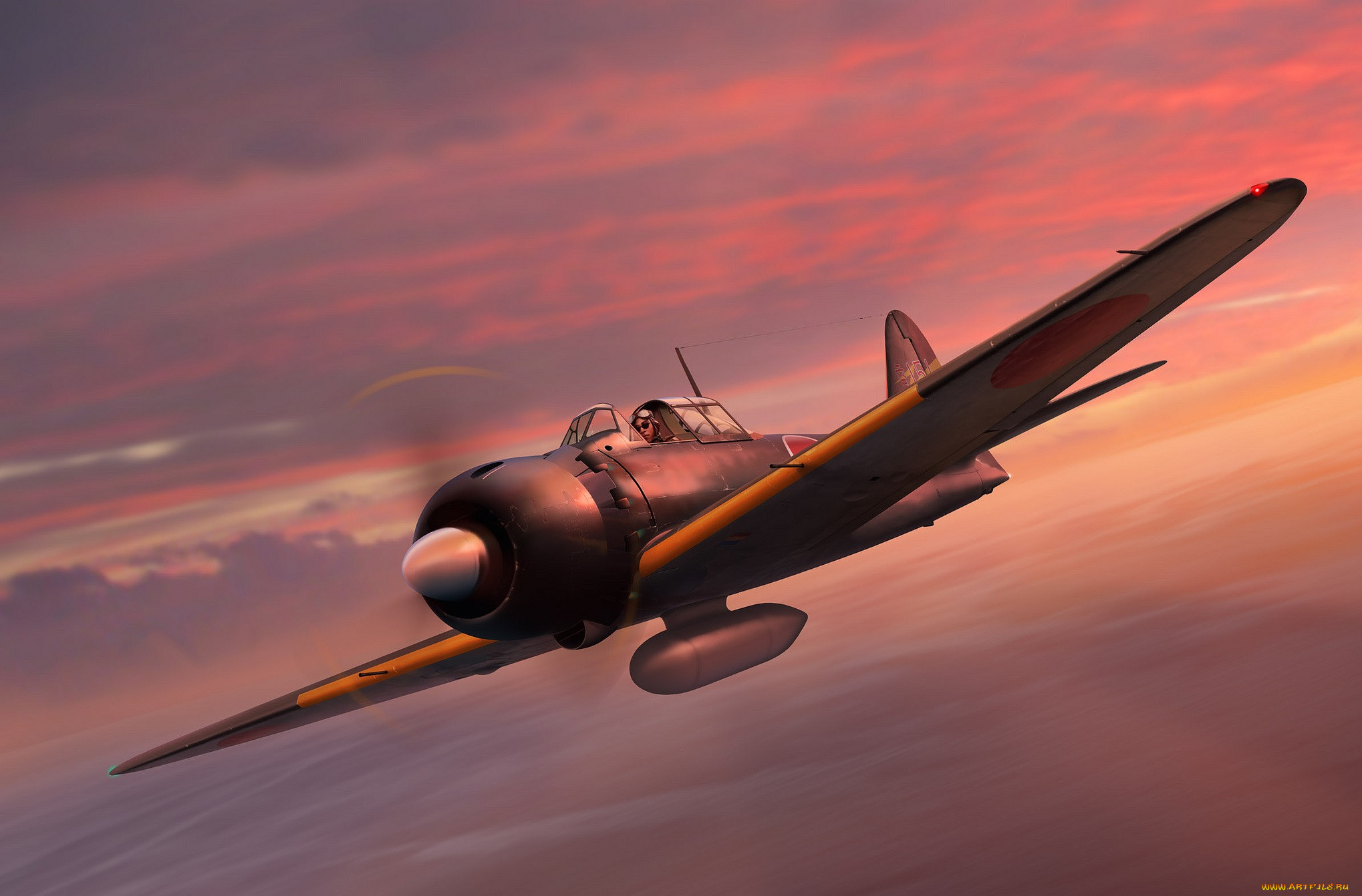 japanese a6m5 mod,  52 tomokazu kasai edition, , 3, , v-graphic, , , 